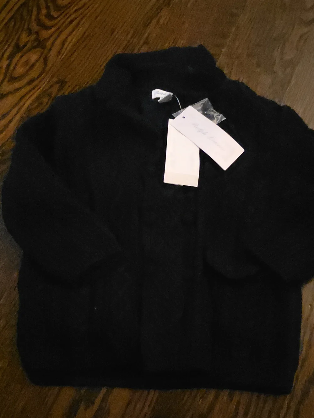 Ralph Lauren Black Kids Cable Knit Sweater